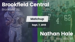 Matchup: Brookfield Central vs. Nathan Hale  2018