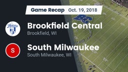 Recap: Brookfield Central  vs. South Milwaukee  2018