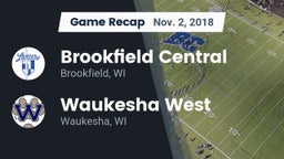 Recap: Brookfield Central  vs. Waukesha West  2018