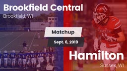 Matchup: Brookfield Central vs. Hamilton  2019