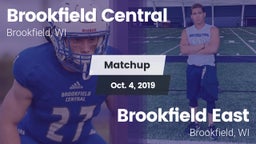 Matchup: Brookfield Central vs. Brookfield East  2019