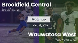 Matchup: Brookfield Central vs. Wauwatosa West  2019