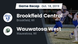 Recap: Brookfield Central  vs. Wauwatosa West  2019