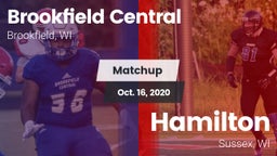 Matchup: Brookfield Central vs. Hamilton  2020