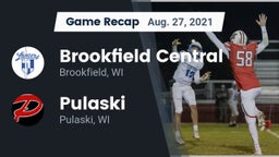 Recap: Brookfield Central  vs. Pulaski  2021