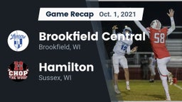 Recap: Brookfield Central  vs. Hamilton  2021