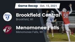 Recap: Brookfield Central  vs. Menomonee Falls  2021