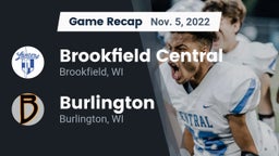 Recap: Brookfield Central  vs. Burlington  2022