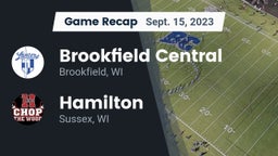 Recap: Brookfield Central  vs. Hamilton  2023