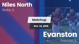 Matchup: Niles North High vs. Evanston  2016