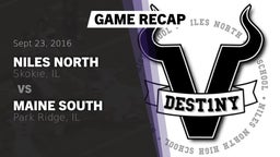 Recap: Niles North  vs. Maine South  2016