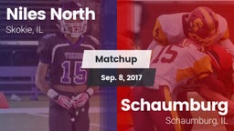Matchup: Niles North High vs. Schaumburg  2017