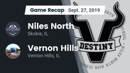 Recap: Niles North  vs. Vernon Hills  2019