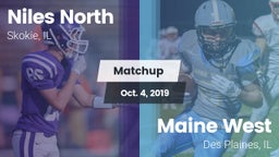 Matchup: Niles North High vs. Maine West  2019