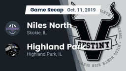 Recap: Niles North  vs. Highland Park  2019