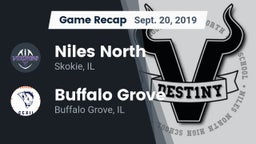 Recap: Niles North  vs. Buffalo Grove  2019