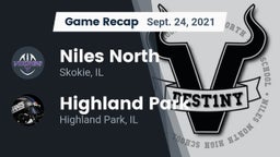 Recap: Niles North  vs. Highland Park  2021