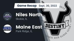 Recap: Niles North  vs. Maine East  2022