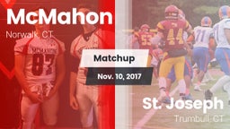 Matchup: McMahon  vs. St. Joseph  2017