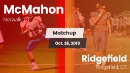 Matchup: McMahon  vs. Ridgefield  2018