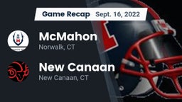 Recap: McMahon  vs. New Canaan  2022