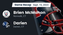 Recap: Brien McMahon  vs. Darien  2023