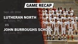 Recap: Lutheran North  vs. John Burroughs School 2014