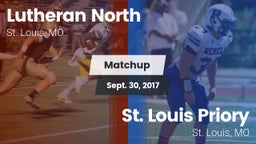 Matchup: Lutheran North High vs. St. Louis Priory  2017