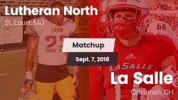 Matchup: Lutheran North High vs. La Salle  2018
