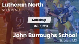 Matchup: Lutheran North High vs. John Burroughs School 2018