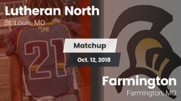 Matchup: Lutheran North High vs. Farmington  2018