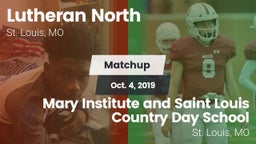 Matchup: Lutheran North High vs. Mary Institute and Saint Louis Country Day School 2019