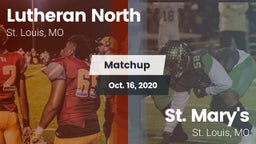 Matchup: Lutheran North High vs. St. Mary's  2020