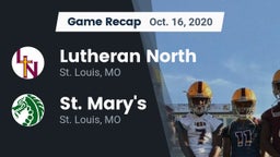 Recap: Lutheran North  vs. St. Mary's  2020