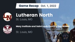 Recap: Lutheran North  vs. Mary Institute and Saint Louis Country Day School 2022