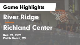 River Ridge  vs Richland Center  Game Highlights - Dec. 21, 2023