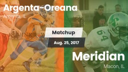 Matchup: Argenta-Oreana High vs. Meridian  2017