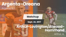 Matchup: Argenta-Oreana High vs. Arthur-Lovington/Atwood-Hammond  2017