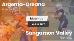 Matchup: Argenta-Oreana High vs. Sangamon Valley  2017