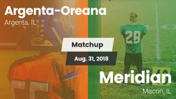 Matchup: Argenta-Oreana High vs. Meridian  2018