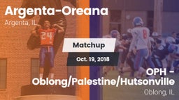 Matchup: Argenta-Oreana High vs. OPH - Oblong/Palestine/Hutsonville 2018
