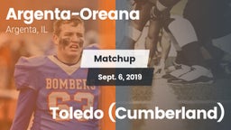 Matchup: Argenta-Oreana High vs. Toledo (Cumberland) 2019