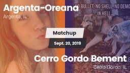 Matchup: Argenta-Oreana High vs. Cerro Gordo Bement  2019