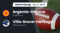 Recap: Argenta-Oreana  vs. Villa Grove-Heritage 2019
