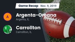 Recap: Argenta-Oreana  vs. Carrollton  2019