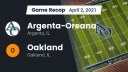 Recap: Argenta-Oreana  vs. Oakland  2021