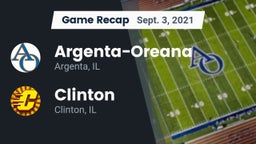 Recap: Argenta-Oreana  vs. Clinton  2021