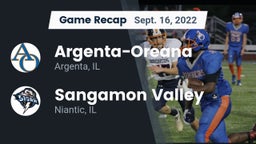 Recap: Argenta-Oreana  vs. Sangamon Valley  2022