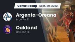 Recap: Argenta-Oreana  vs. Oakland  2022