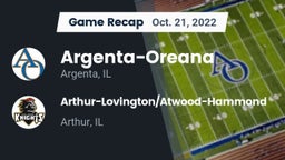Recap: Argenta-Oreana  vs. Arthur-Lovington/Atwood-Hammond  2022